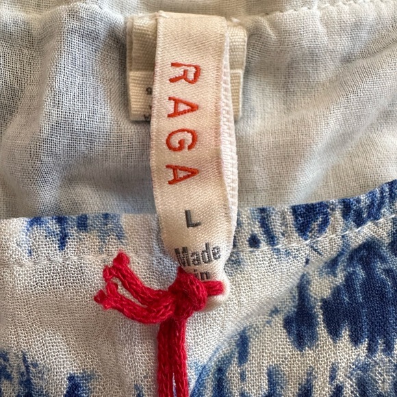 RAGA Blue and White Patterned Mini Skirt - Picture 6 of 10